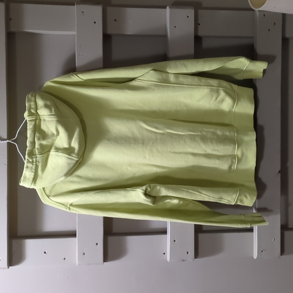 Pale Lime Green Nike Pullover Hoodie - Picture 4 of 7